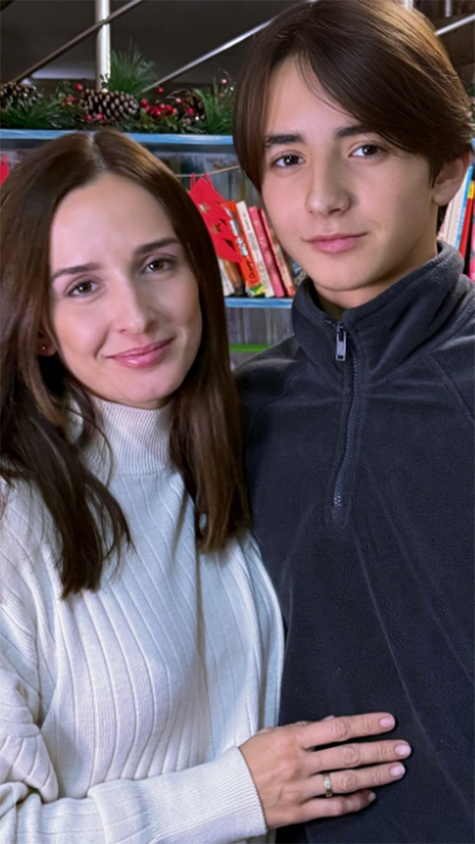 Рита Агибалова с сыном Митей. Фото: соцсети Риты Агибаловой