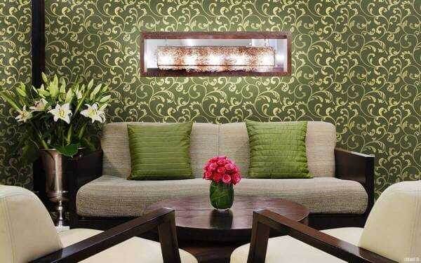 текстильные обои