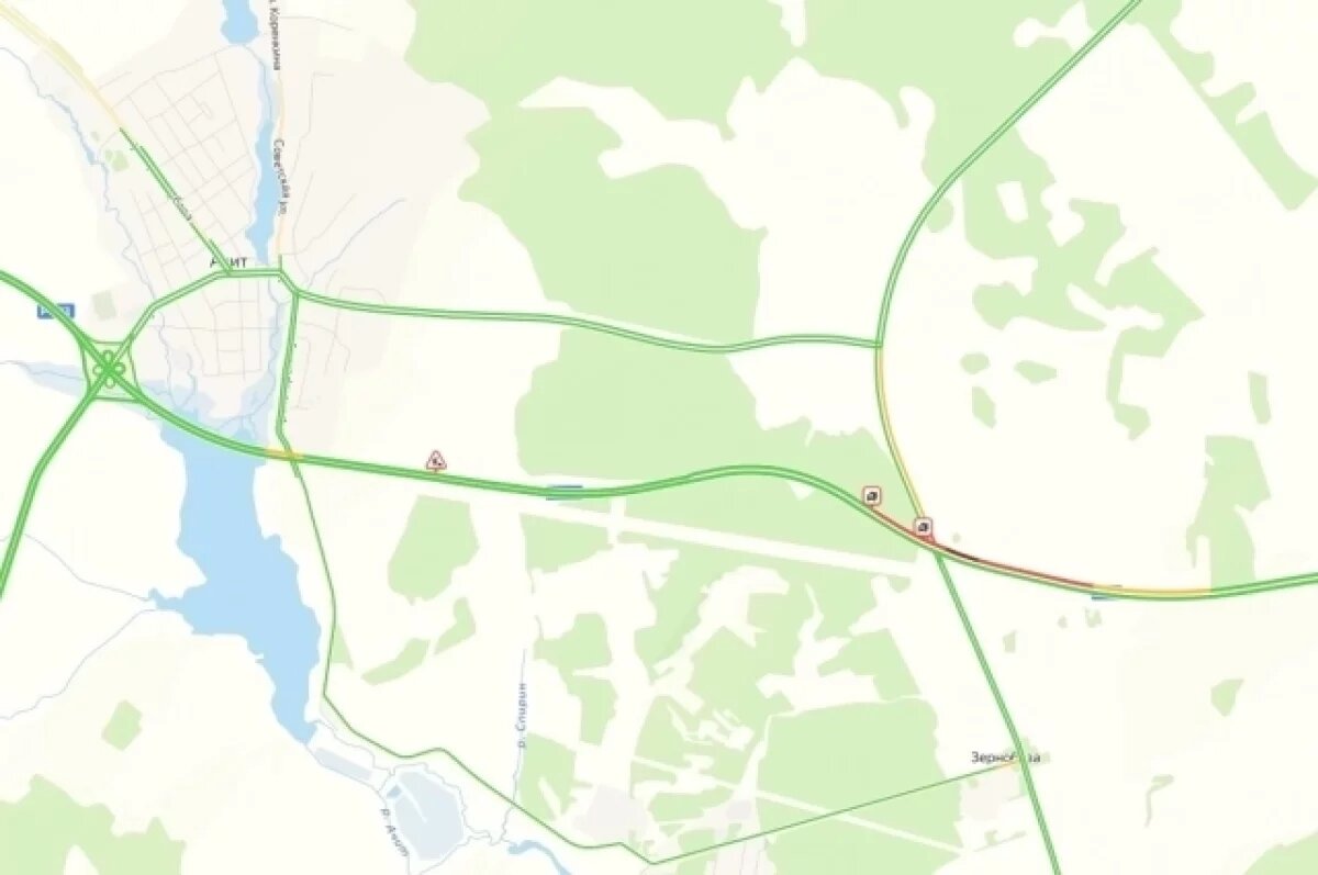    На трассе Пермь – Екатеринбург полностью перекрыли движение из-за ДТП