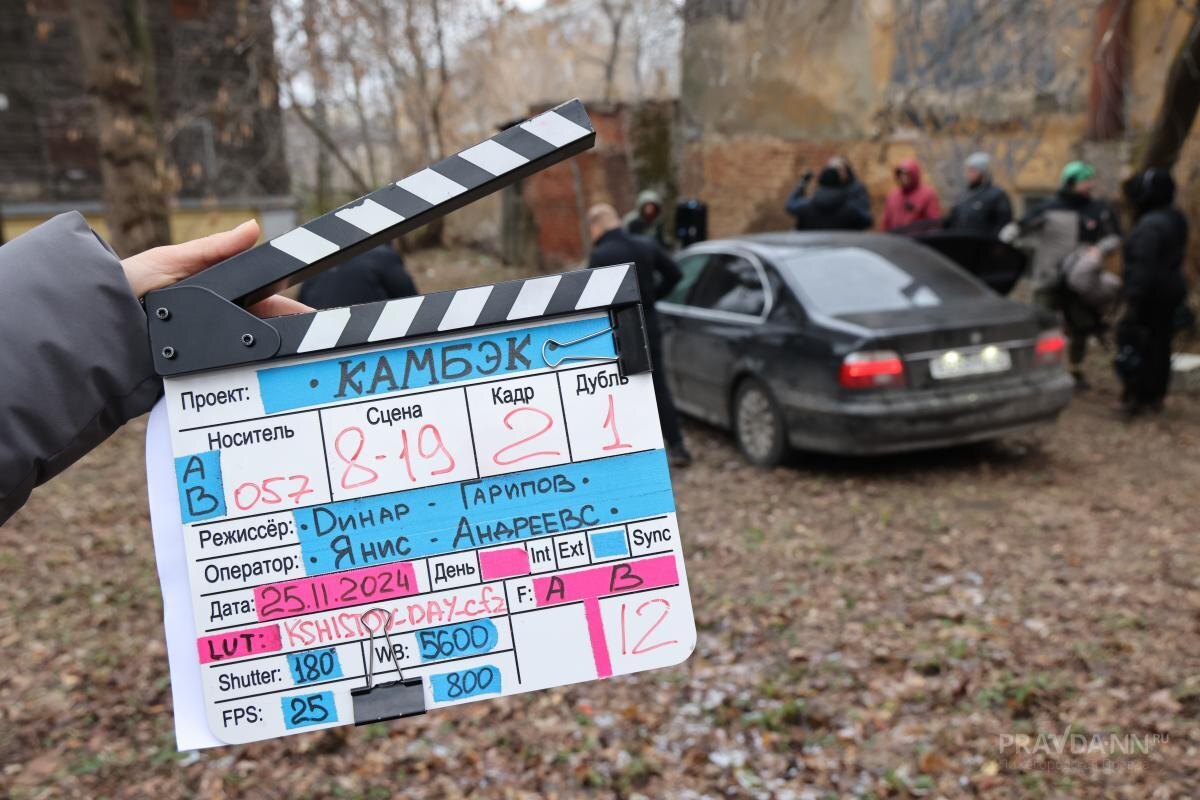    В ноябре в Нижнем Новгороде снимали сериал \