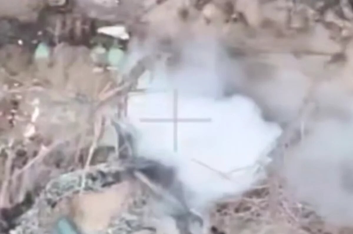    Кадыров показал кадры подрыва боевиков ВСУ на красно-лиманском направлении