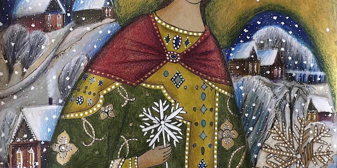 Поверьте в чудо: ангельская красота в картинах Олеси Турукиной