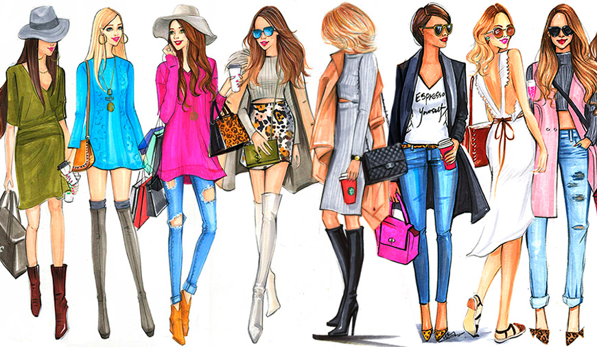 В ту самую эпоху "тряпошничества", о которой идет рассказ, только очень немногие люди могли похвастаться модной и качественной одеждой. Дефицит!