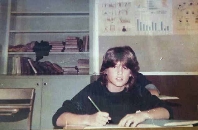 Юный Джонни Депп