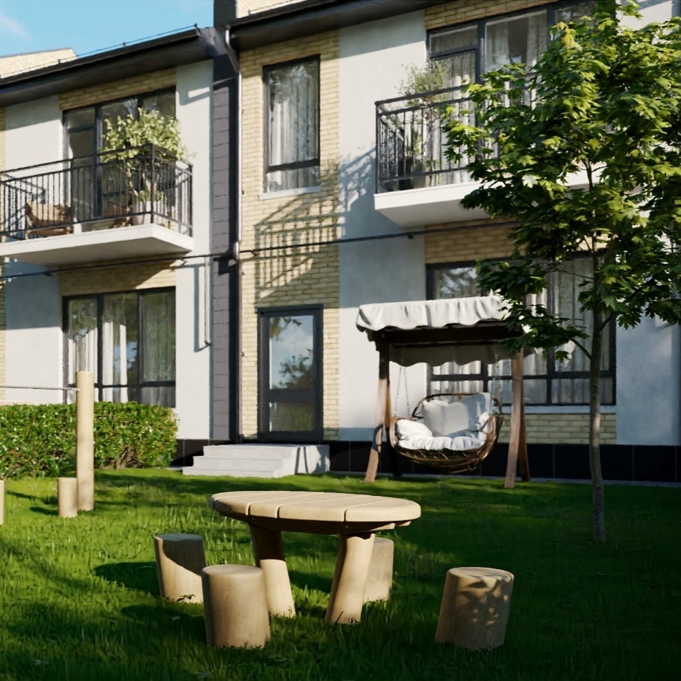 Можно организовать летнюю обеденную зону и собираться там с семьей в теплое время года