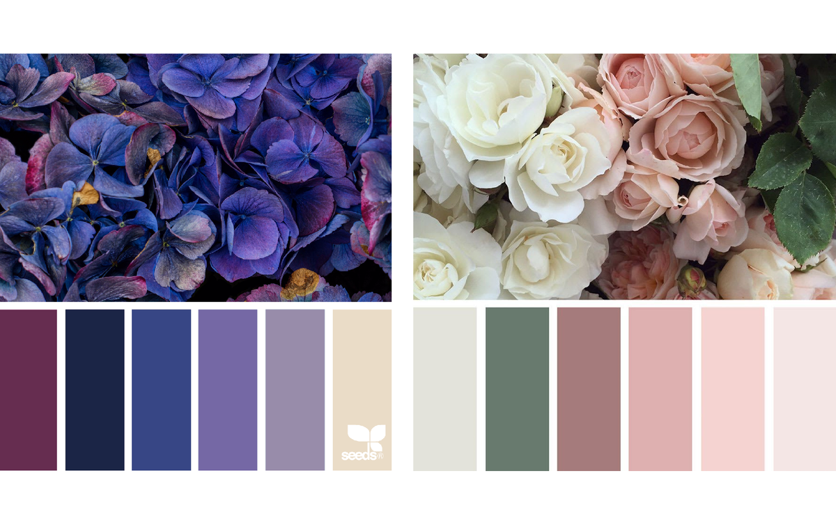 Разные цвета в картине создают разное настроение.