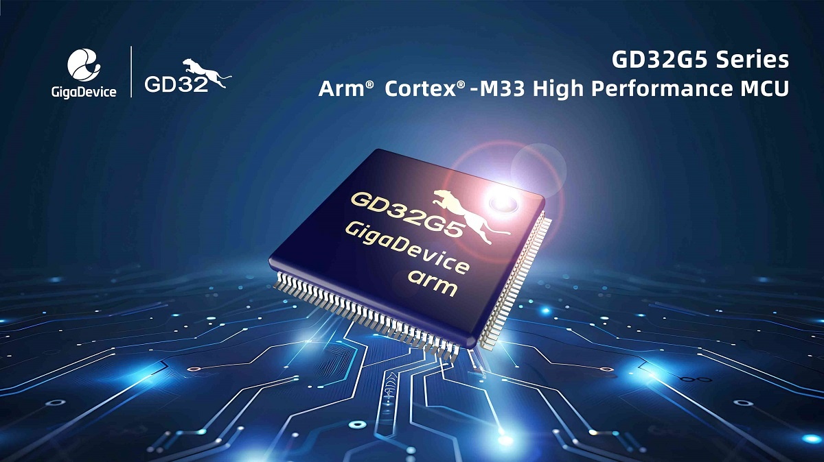 Высокопроизводительные микроконтроллеры на базе Arm® Cortex®-M33 для промышленного применения от GigaDevice