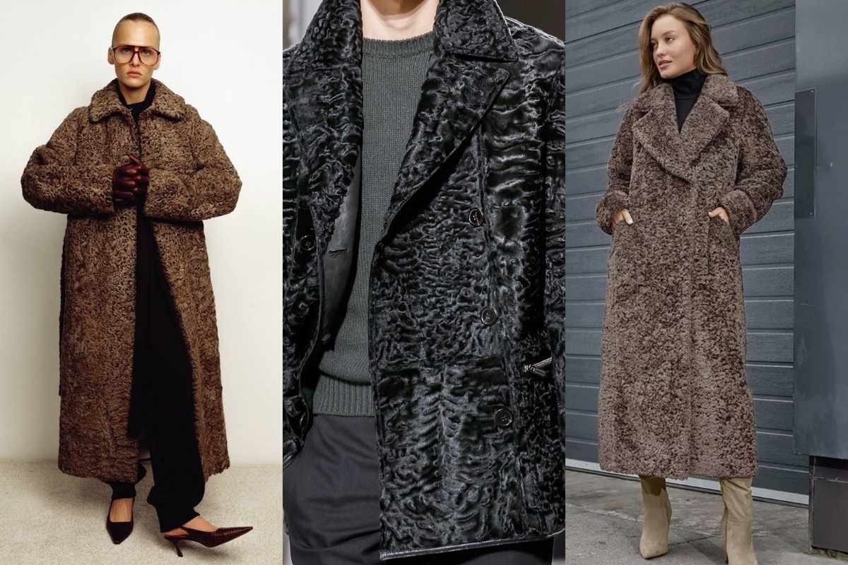 Шубы из каракуля