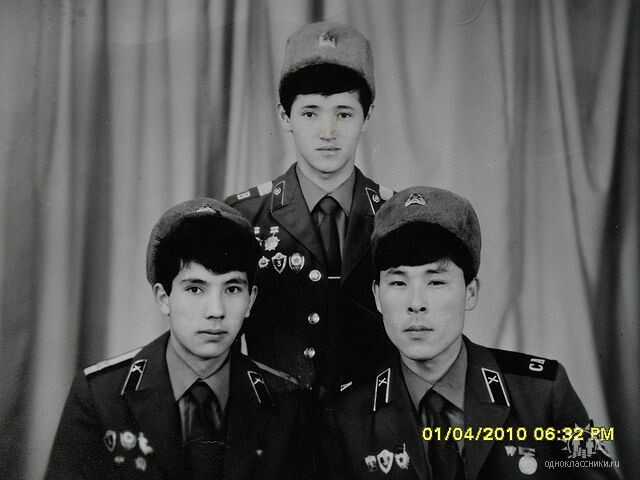 Дембеля ГСВГ. Фото Галымхана Нурсеитова...