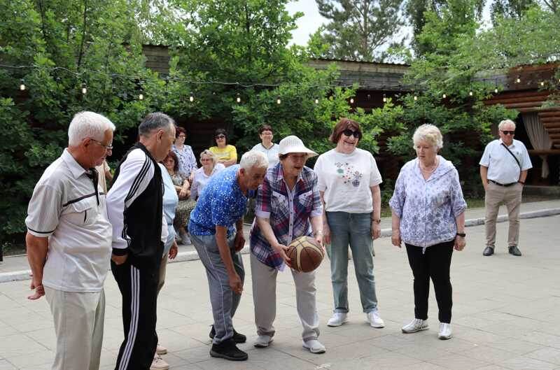 Спортивное мероприятие для ветеранов труда «Здоровье для всех!»