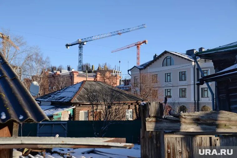 КРТ реализуют в районе улиц Береговая — Мысовская — Газовиков. Фото: Тимофей Герасимов © URA.RU