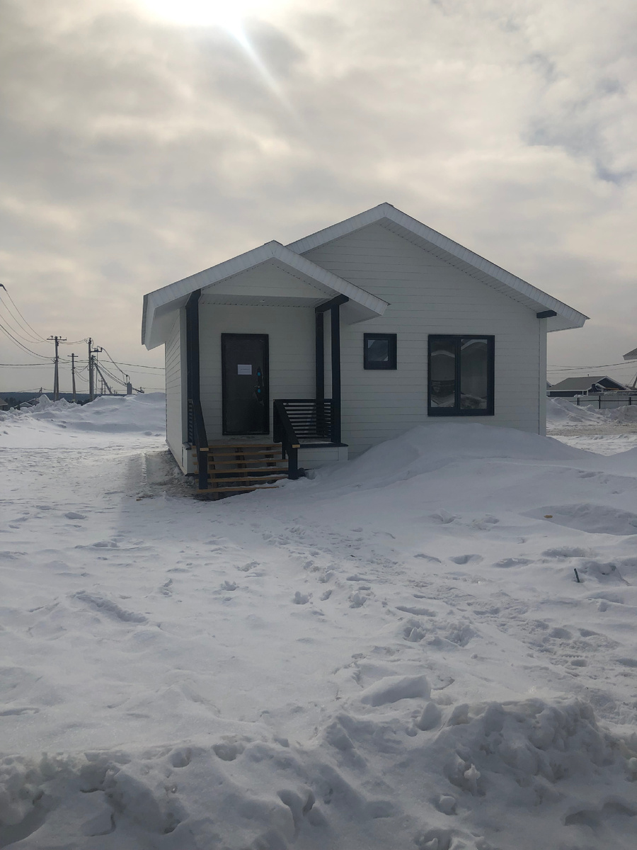 Первое фото уже нашего дома