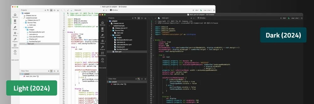 Qt Creator 15: Новые темы, расширенный режим работы и другие улучшения