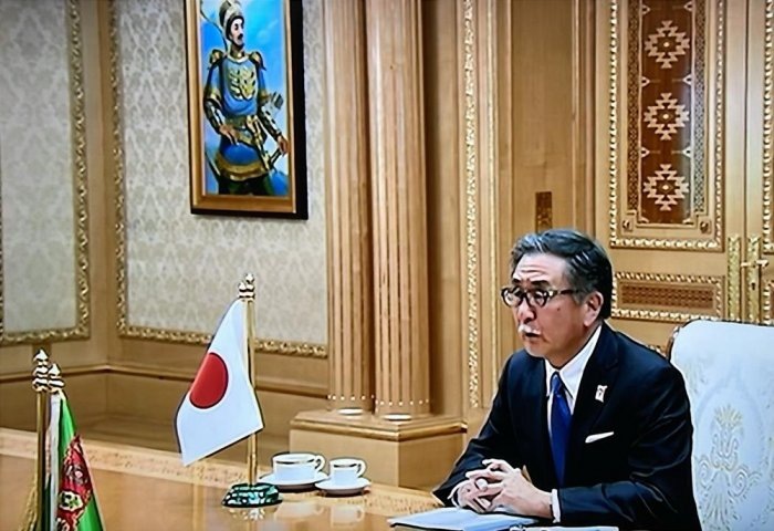 Председатель Туркмено-японского комитета по экономическому сотрудничеству Хироюки Цубая