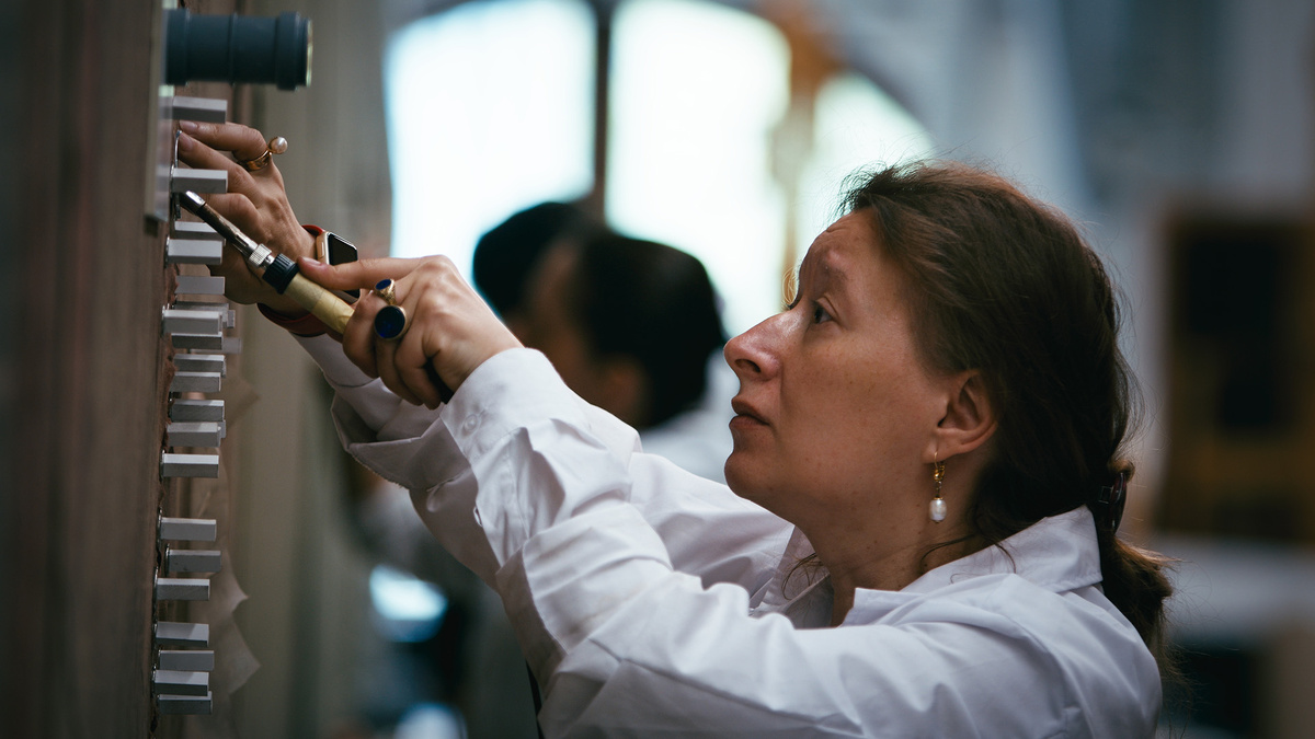    Здесь и далее кадры из фильма «Рерих. Искусство возрождать»