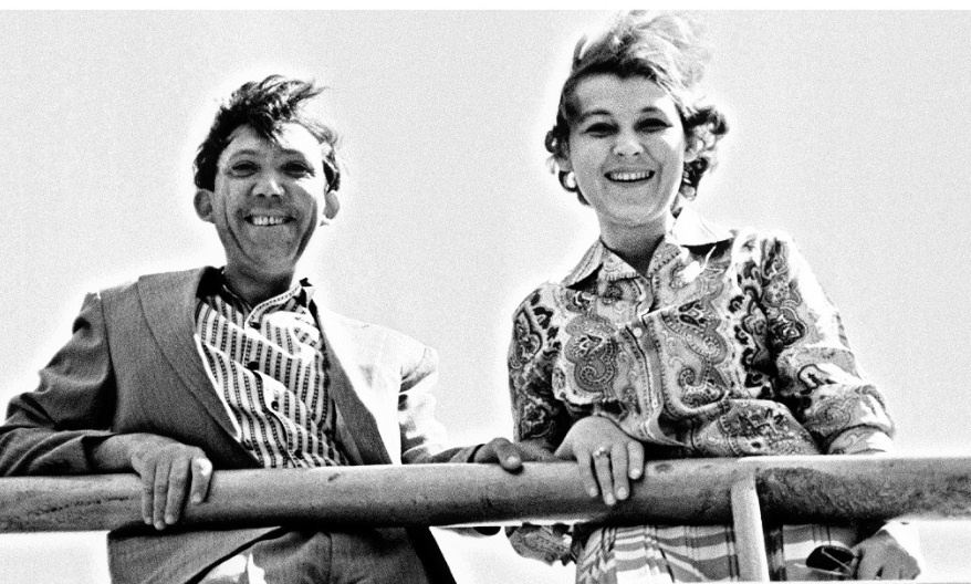 Молодые Юрий и Татьяна