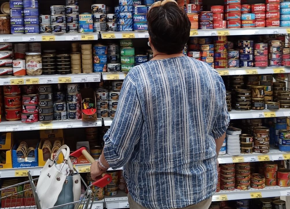 В рыбном отделе магазина (фото РОСГОД)