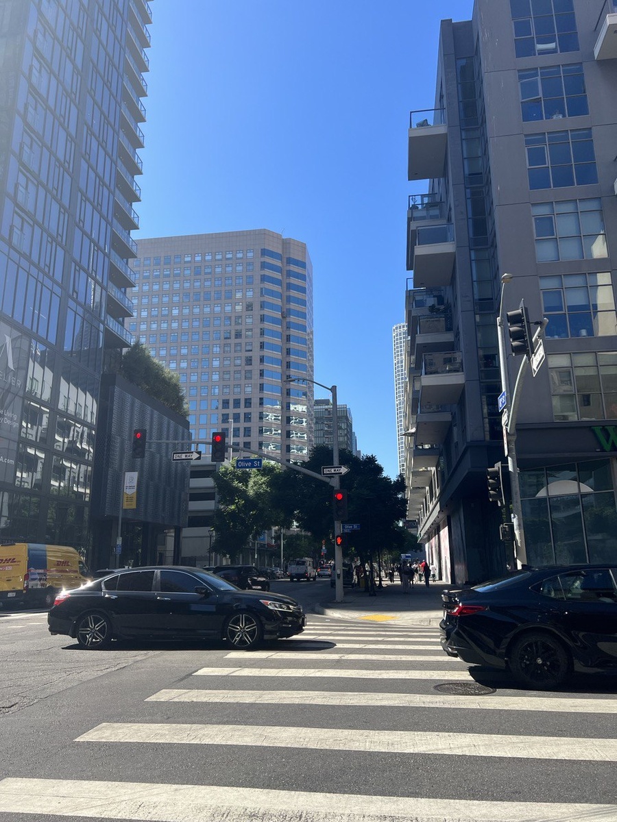 Улицы Лос-Анджелеса. Америка. Фото из личного архива