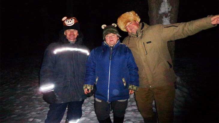 Прогулка по зимнему лесу.