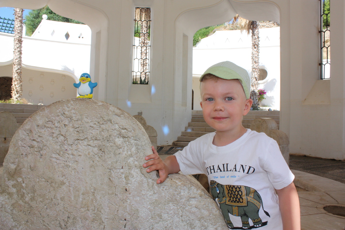 Истории о Пине начались на острове Родос