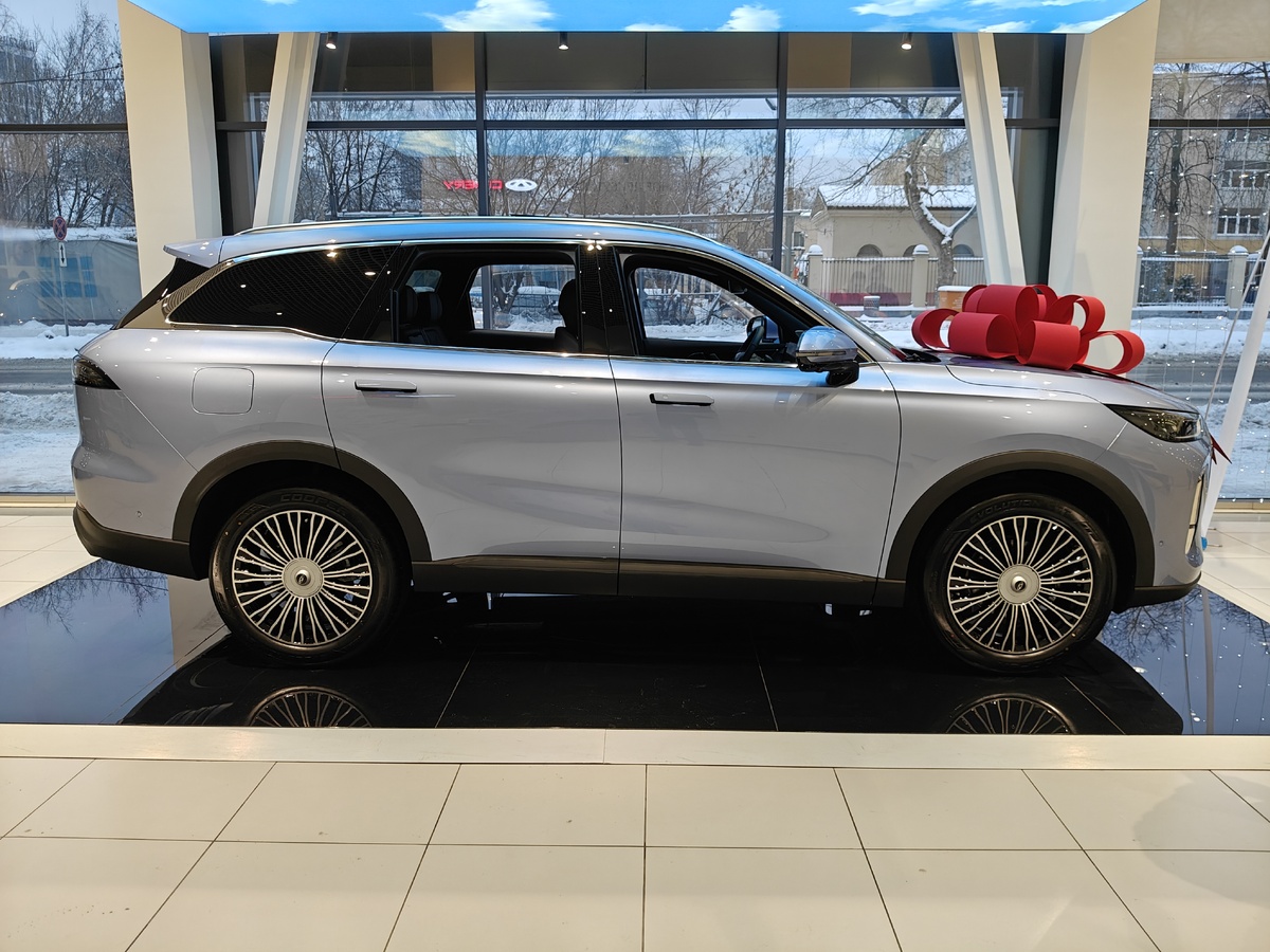 Небесно синий зимним утром