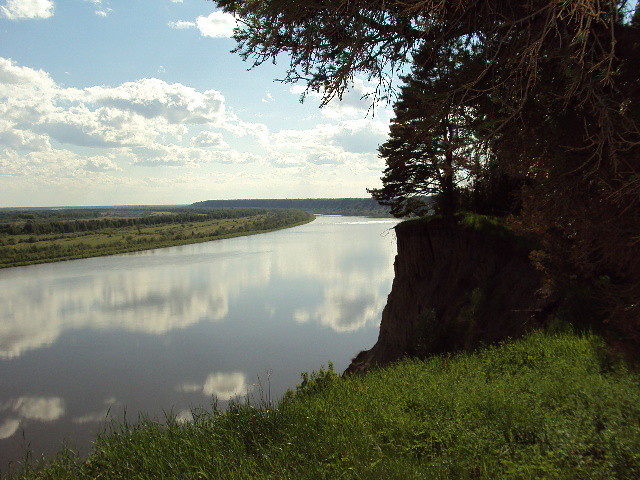 У с. Преображенка. Июль.
