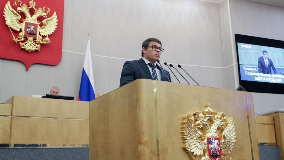    Новый глава комитета Государственной думы по информационной политике, информационным технологиям и связи Сергей Боярский. Автор фото: Пресс-служба Госдумы РФ