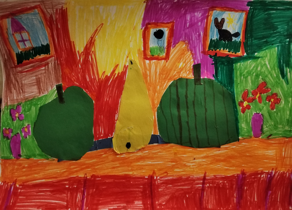 ЯБЛОКО, ГРУША, АРБУЗ - из личных фото автора ЛидииШатиловой