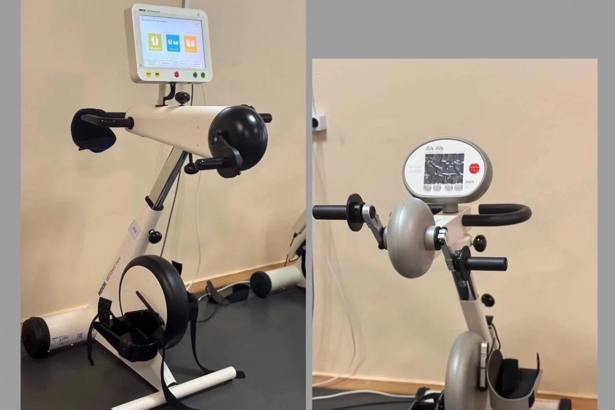    Новые тренажеры для реабилитации поступили в псковский госпиталь