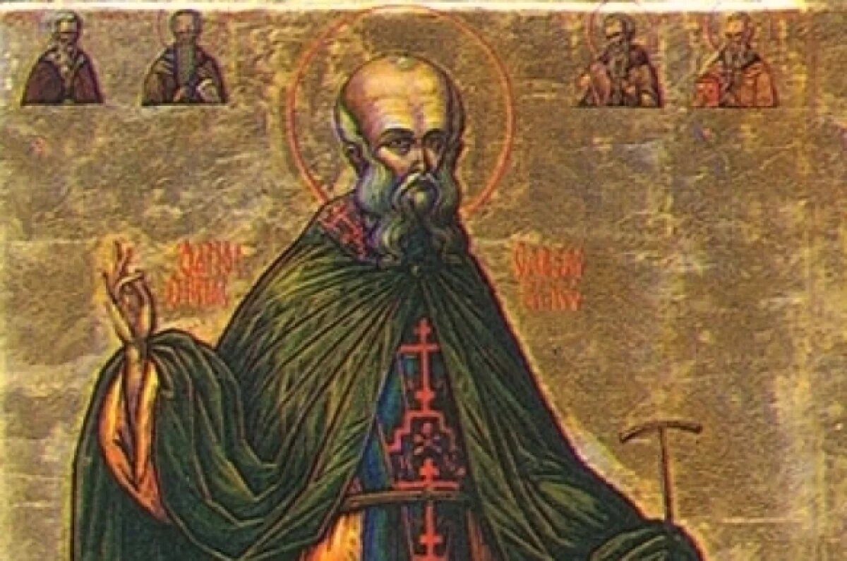    Икона преподобного Саввы Освященного.