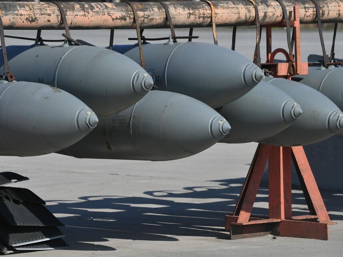    Авиабомбы ФАБ-500© РИА Новости . РИА Новости