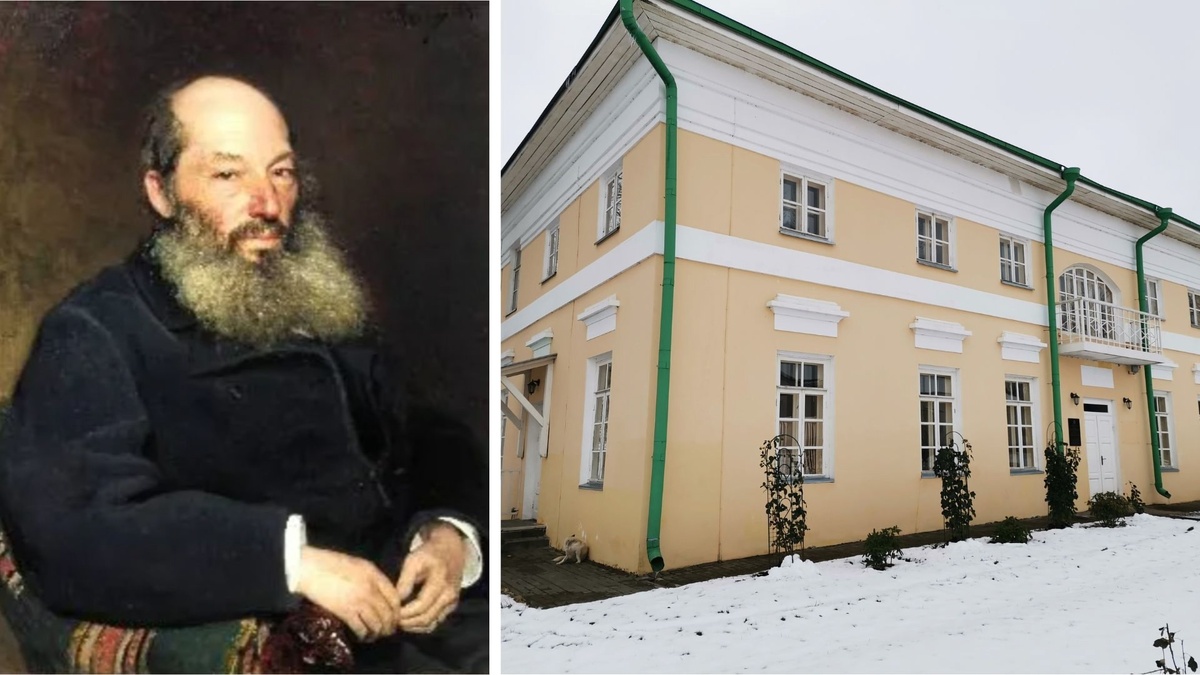 А. А. Фет. Фото из открытого источника. Имение А. Фета в Воробьёвке.