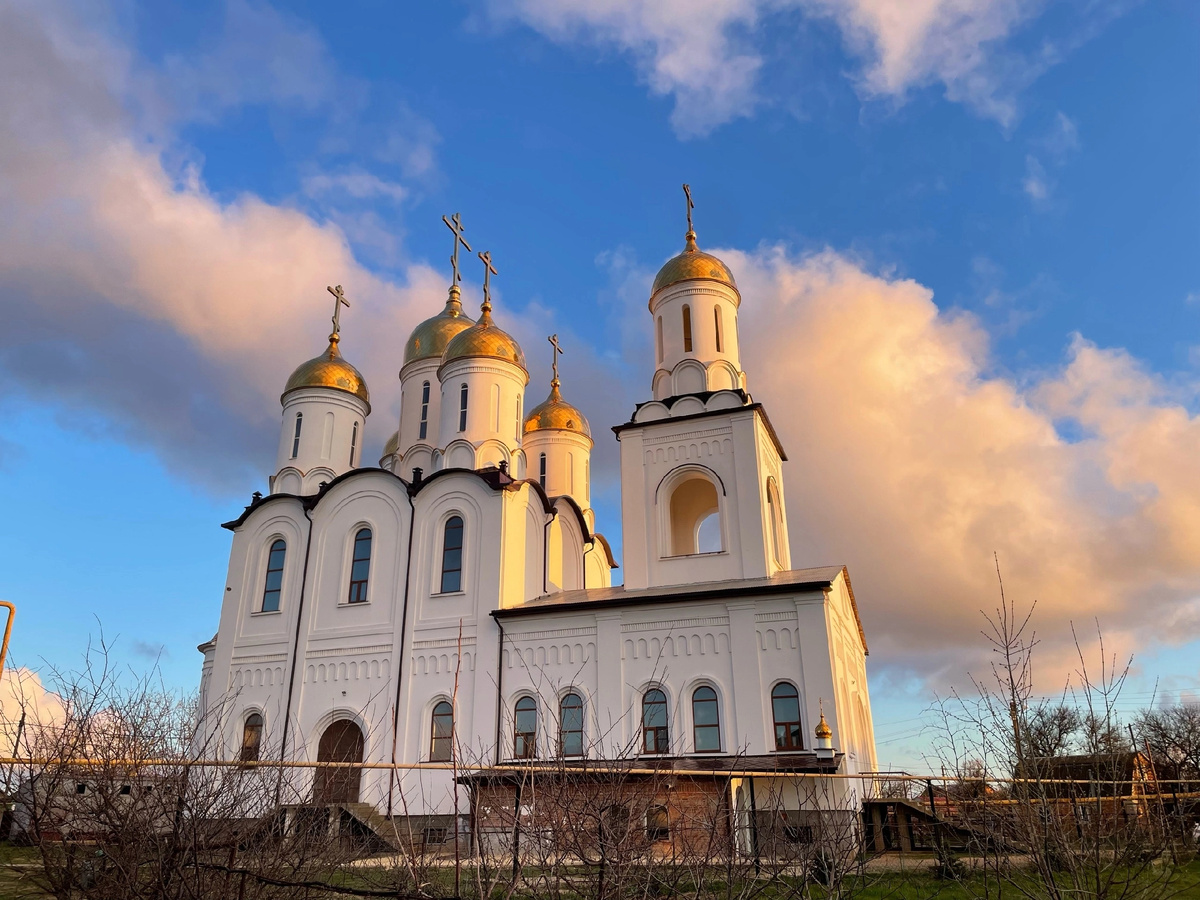 Церковь Николая Чудотворца станица Запорожская Темрюкский район Краснодарский край
