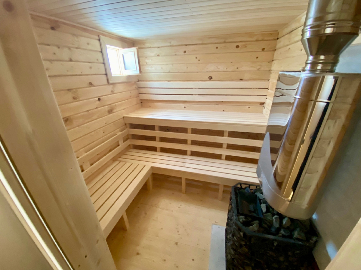 Стандартный полок в нашей бане 