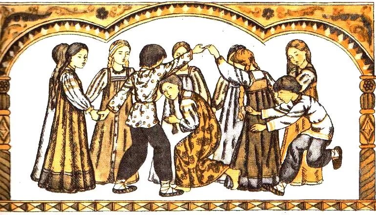 Иллюстрация к игре "Золотые ворота"