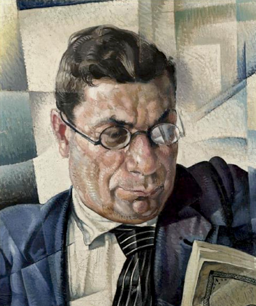 Юрий Анненков. Портрет З. И. Гржебина, издателя. 1919 г. 