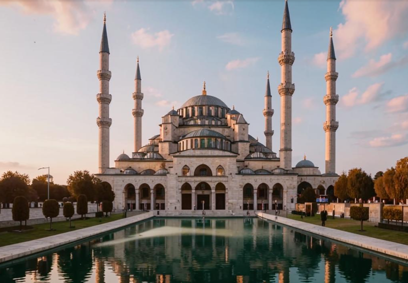 Мечеть (сгенерированно ИИ)