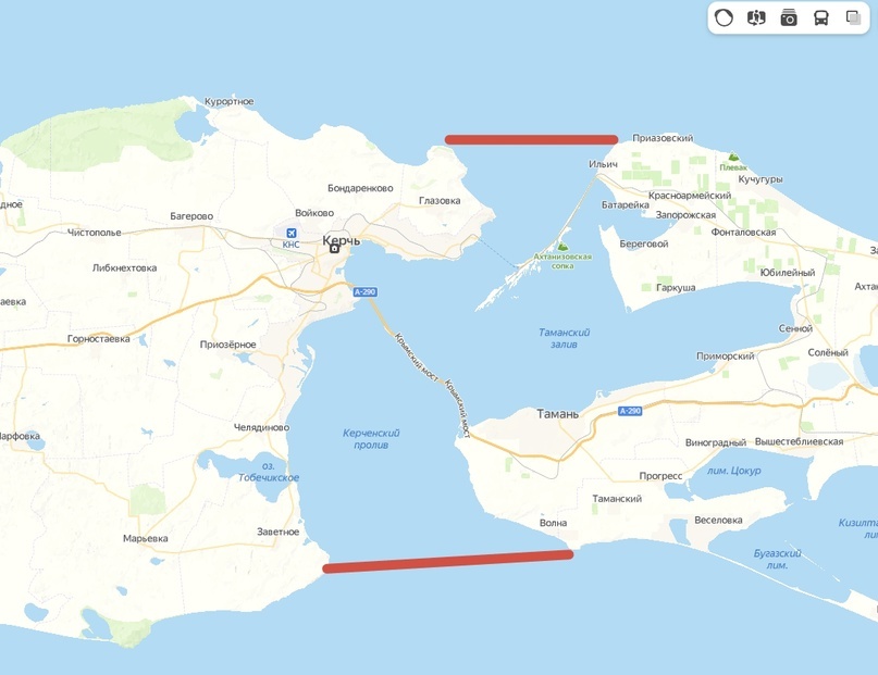 Керченский пролив.  фото: картинки яндекса.