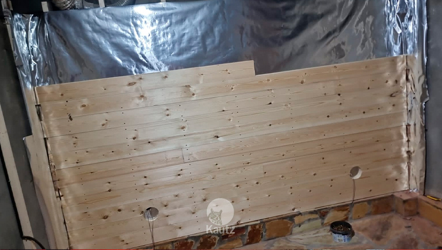 Основание из доски пола для нанесения глиняной штукатурки - прекрасный выбор!