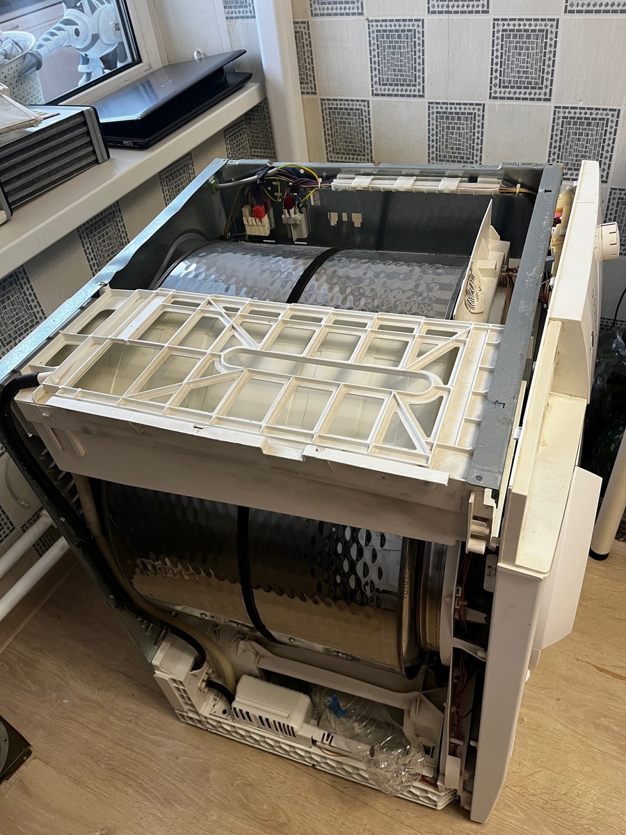 сушильная машина. разбор техники.