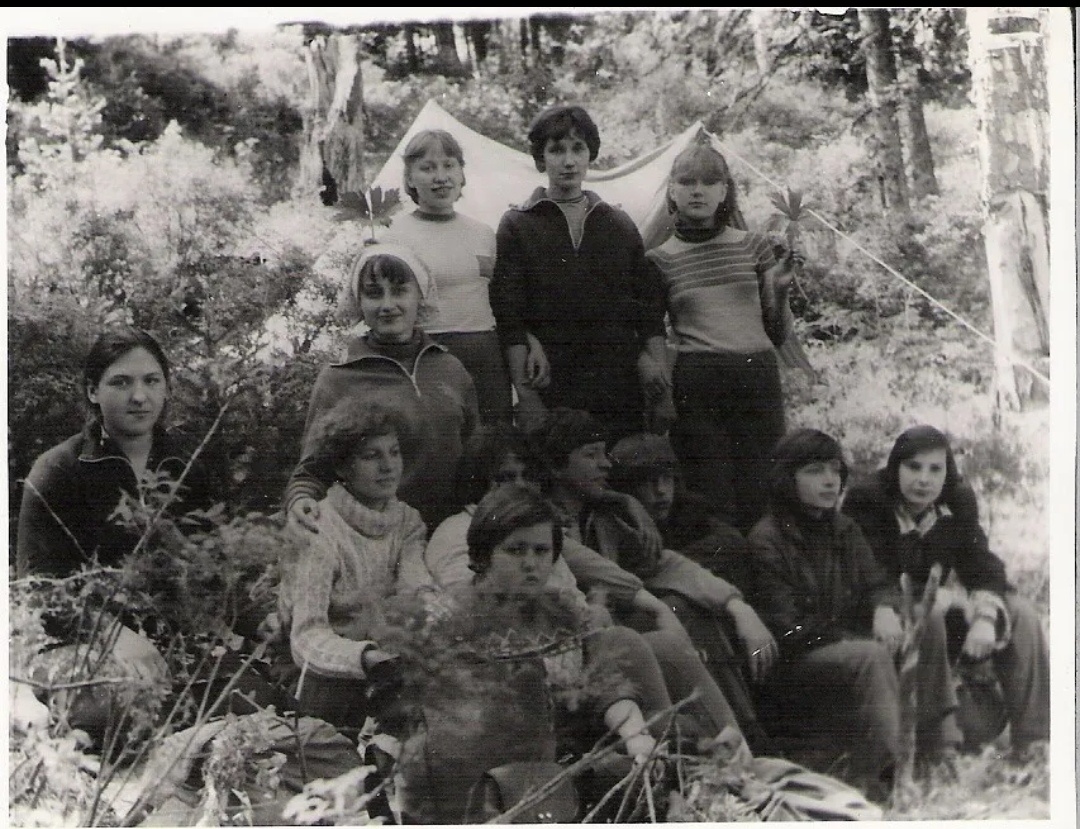 Юные туристы из 9 кл. 