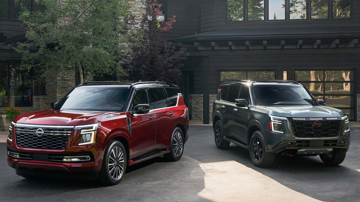 Nissan Armada 2025 в топовом и внедорожном вариантах исполнения