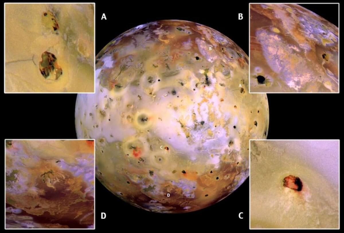    Спутник Ио &mdash; очень горячее место, и вместо снега там идет сера. Источник изображения: Universe Today