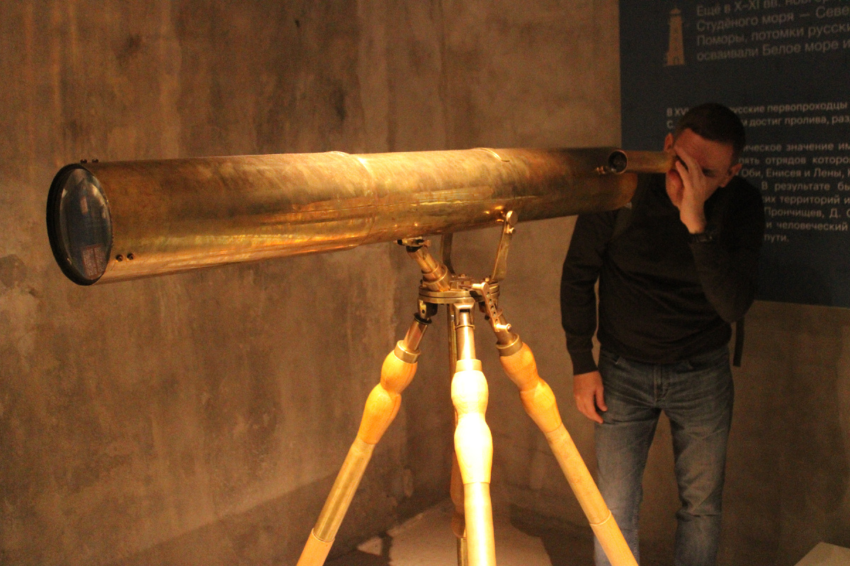 Для больших открытий нужна большая труба