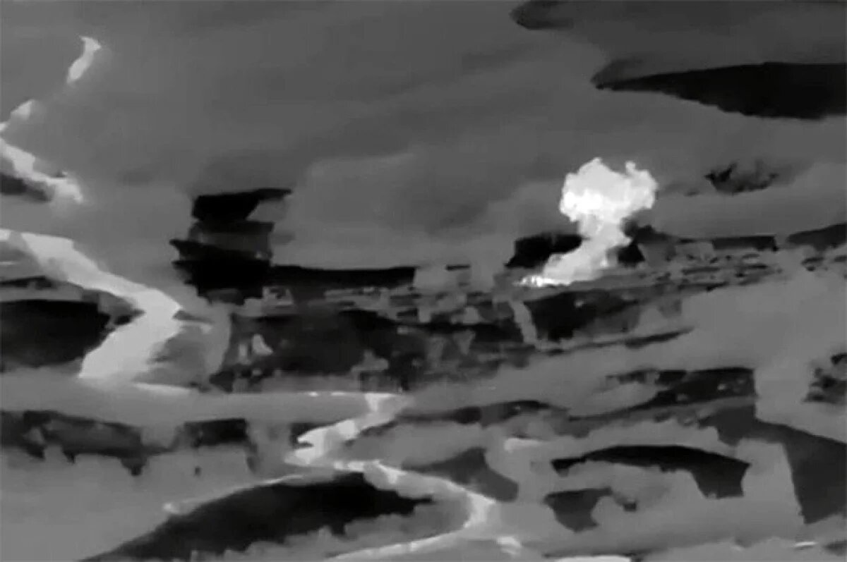    Удар «Искандера» по скоплению ВСУ.