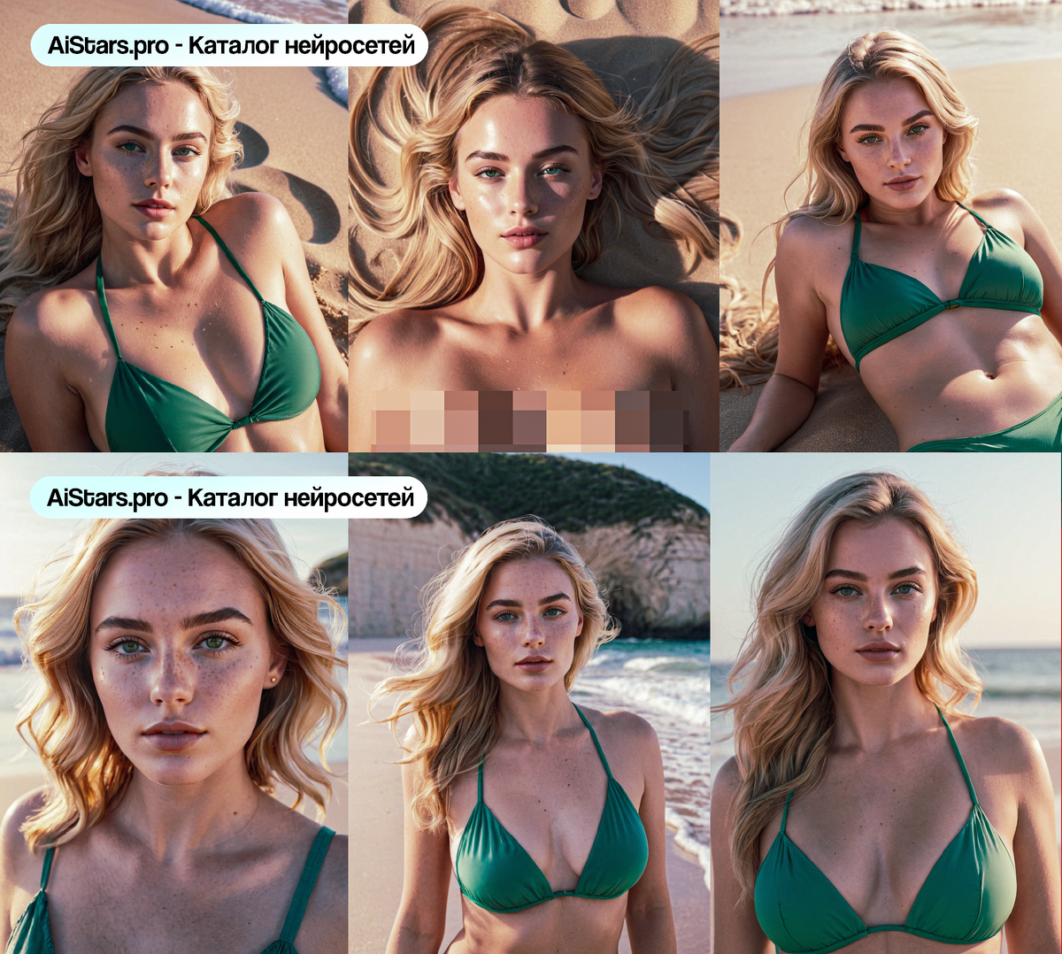 Сгенерированная мной AI девушка в нейросети