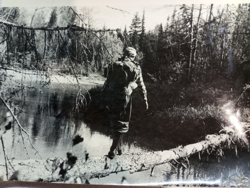 В лесу. Фото из семейного архива.