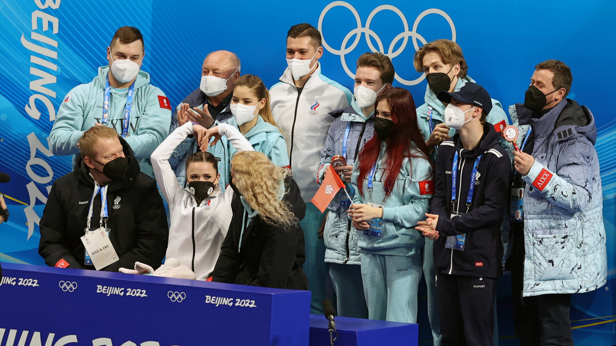 Российские фигуристы на Олимпиаде-2022 в Пекине / Фото: © Дмитрий Челяпин / Матч ТВ