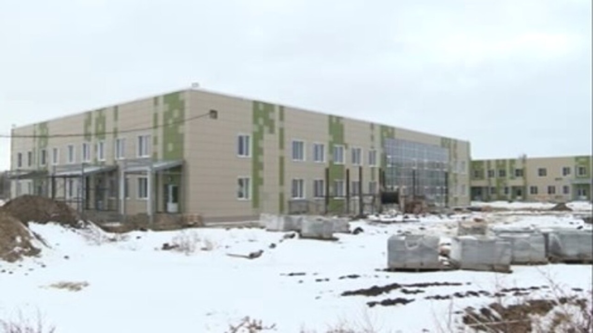    В Курском районе завершается строительство дома-интерната для престарелых и инвалидов