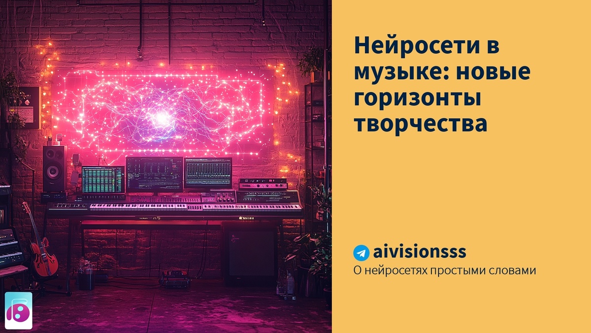    Нейросети в музыке: новые горизонты творчества aivisions